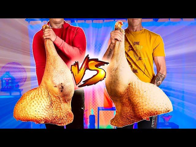 VANZAI vs TANDEM AT / COOKING BATTLE / OSTRICH FOOT. SUB ENG, FR, ESP, IT, 中文