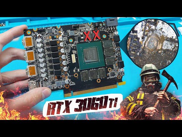 RTX 3060ti с того света, тяжелый случай!