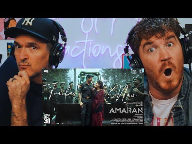 Amaran - Trailer | Sivakarthikeyan, Sai Pallavi | Rajkumar | GV Prakash | Kamal Haasan | REACTION!!!