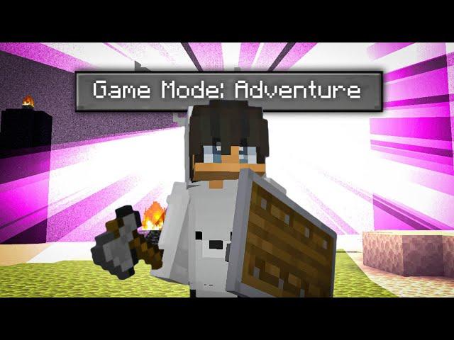 I Beat Minecraft pe In Adventure Mode!