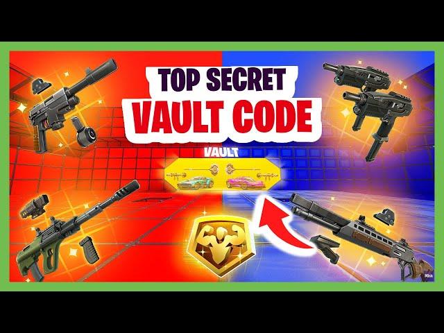 SUPER RED VS BLUE Fortnite VAULT CODE | Super Red Vs Blue TOP SECRET VAULT CODE