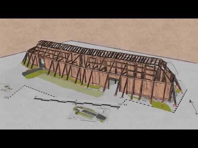 Viking Longhouse construction