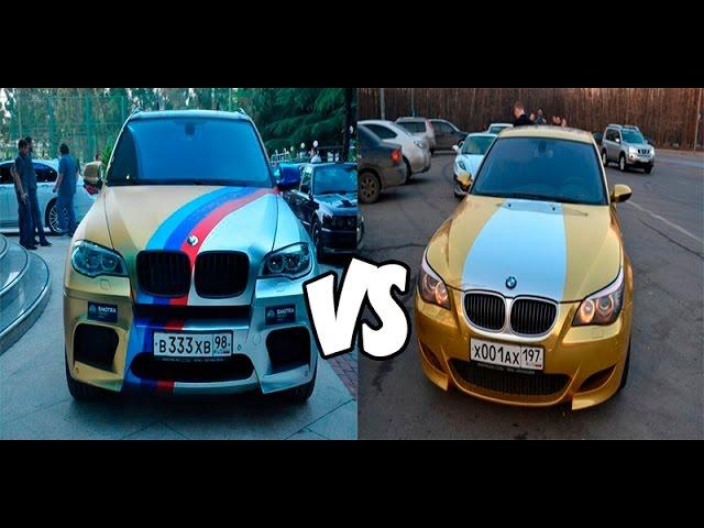 bmw m5 vs bmw x5 ccdplanet Mr.Ravil