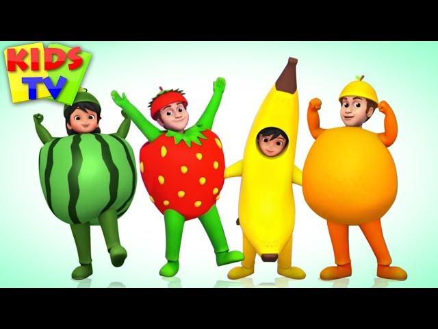 Fruits Song | Learn Fruits for Kids | Nursery Rhymes & Songs for Babies