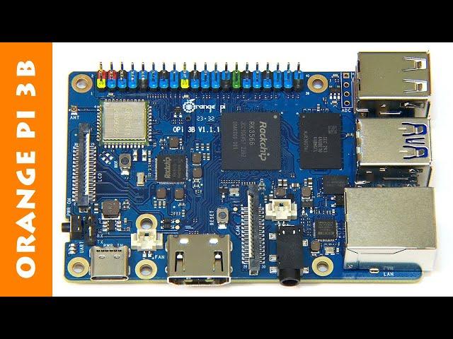 Orange Pi 3B:  Low-cost M.2 ARM SBC