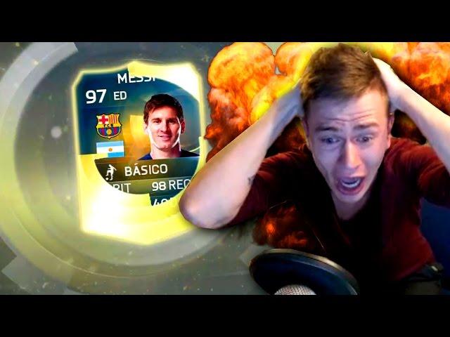 MESSI 97 TOTS IN PACK | BEST PACK OPENING | FIFA 15