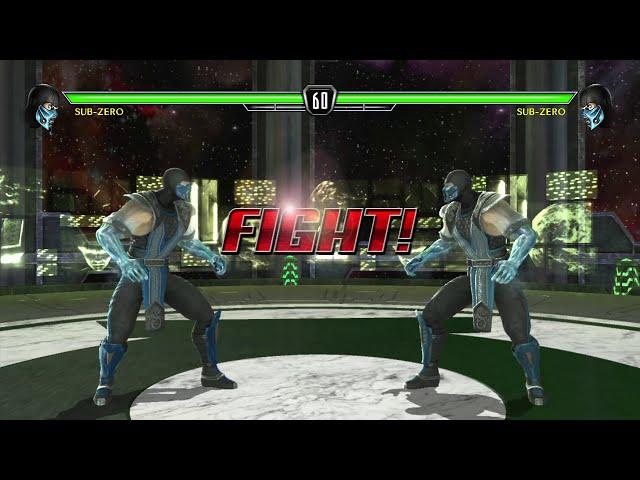 Mortal Kombat vs DC Universe - Arcade mode as Sub-Zero