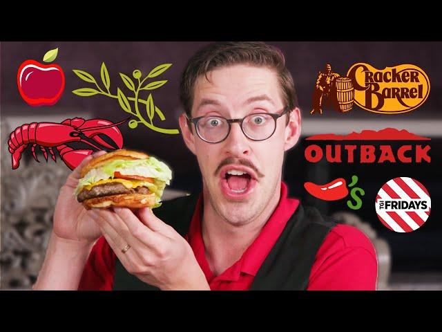 Keith Eats Everything At EVERY American Chain Restaurant • Eat The Menu Marathon