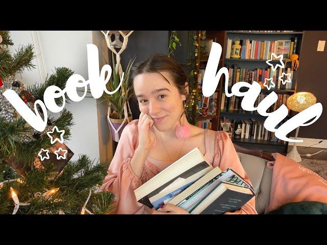 BOOK HAUL: fantasy I want to try, Finnish literature & winter reads