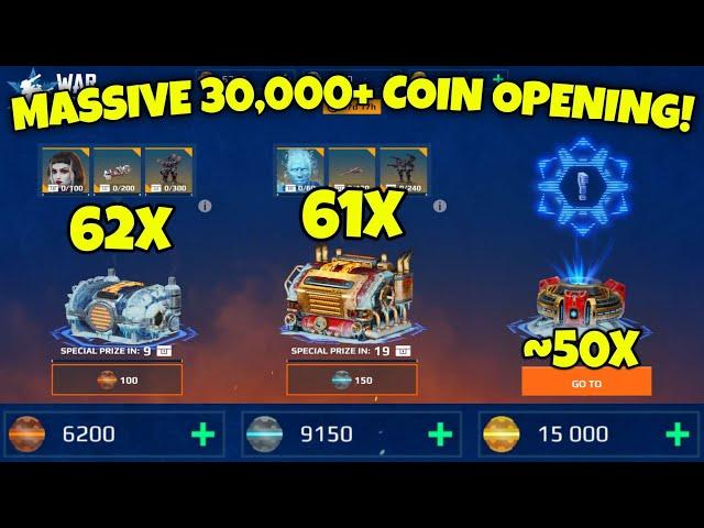 MASSIVE 30,000+ Coins Special Delivery OPENING In War Robots! CRUEL WARM WINTER Event!