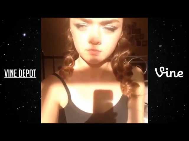Maisie Williams (Arya Stark) Vine compilation