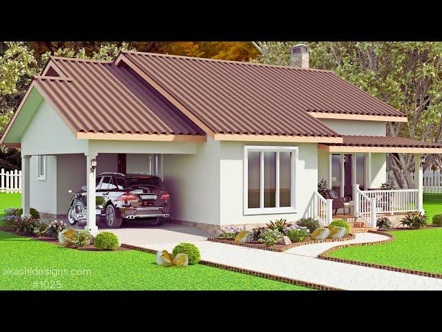 The Most Simple Yet Elegant Small House/ Cottage Design With Floor Plan