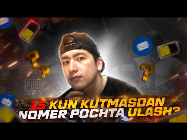 PUBG AKKAUNTLARGA 15 KUN KUTMASDAN NOMER ULAYMIZ #pubgmobile