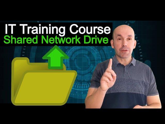 Network Share Drive Configuration, Windows Server File Sharing Training Free Course #helpdesk