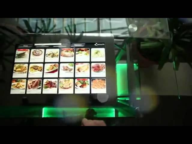 E-MENU Demo of Interactive Restaurant & Cafe Menu