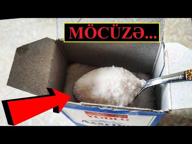 Boğaz ağrısını 5 dəqiqədə YOX ET - Cəmi 1 qaşıq Duzla