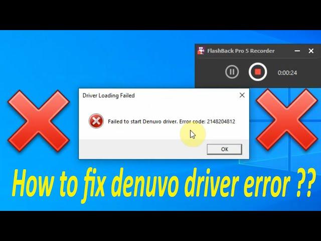 How to fix denuvo driver error in pes 2018 !? - حل ارور دنوو در pes 18