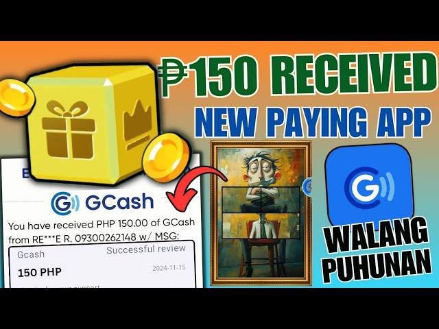 WOW!!FREE GCASH RECEIVED ₱150=PUZZLE IMAGE APP|LEGIT PAYING GCASH APP|WITH PROOF#earningapp#howto