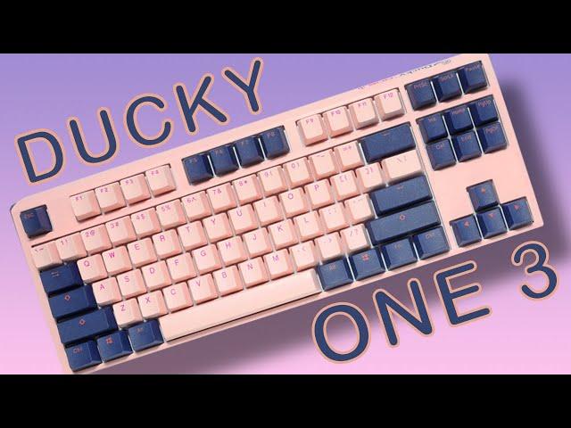 Ducky One 3 TKL Review, ALMOST PERFECT!