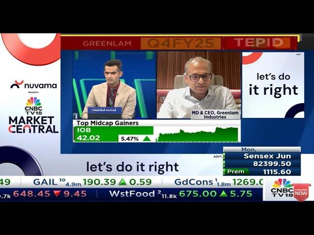 Greenlam Industries' MD & CEO Saurabh Mittal Shares Insights on Q4 FY'25