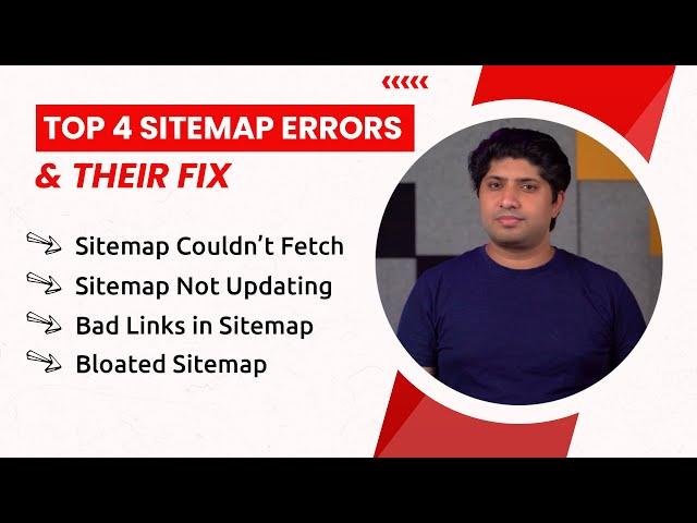 How to Fix Top Sitemap Errors | Sitemap Couldn't Fetch Error | Sitemap in SEO | Sitemap Errors Fix