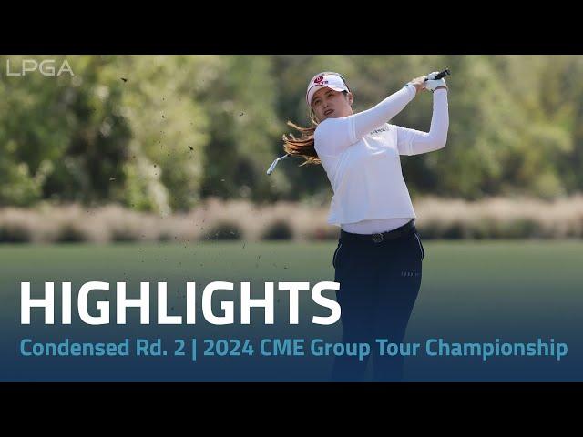 Condensed Rd. 2 | 2024 CME Group Tour Championship