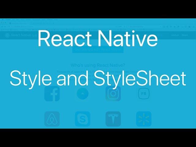 06-Style a React Native component with StyleSheet