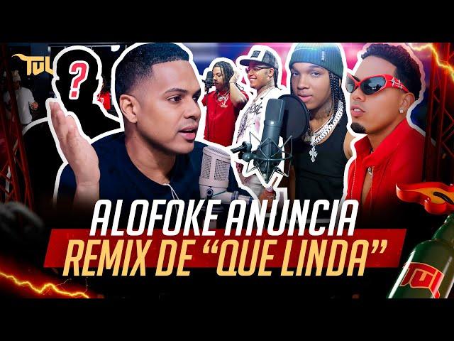 ALOFOKE LLEGA Y ANUNCIA REMIX DE “LINDA” CON MYKE TOWERS Y ARTISTA SORPRESA (TU VERA LIO PODCAST)