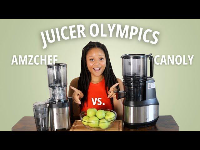 Juicer Olympics  | Canoly JE-24 vs AMZCHEF 5.3 – Which Performs Better?