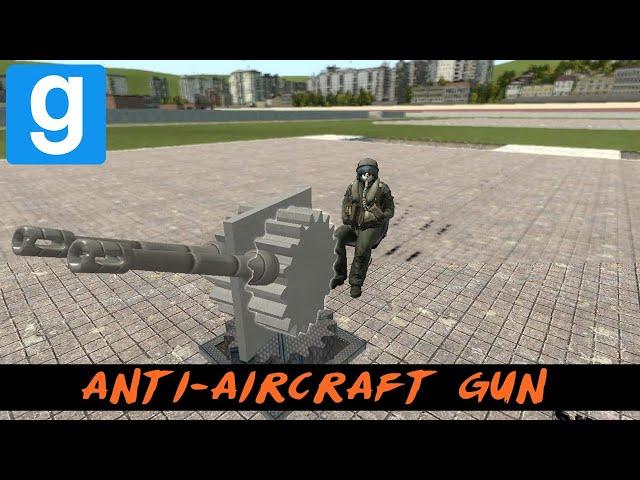 Gmod Build Showcase - Anti-Aircraft Gun