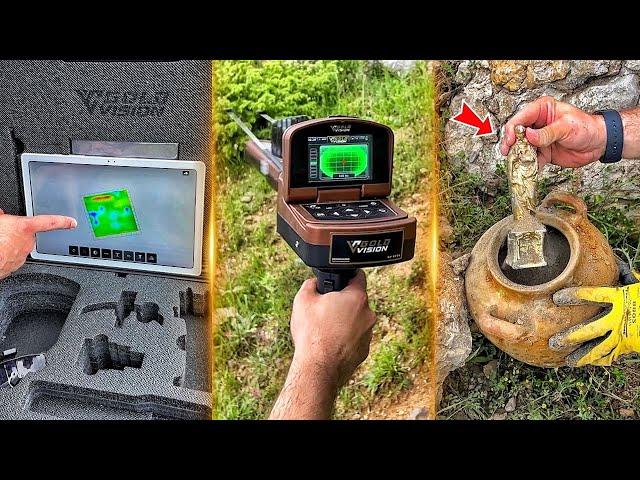 Treasure Hunting With Metal Detector! We Found Treasure With Gold Vision Metal Detector!