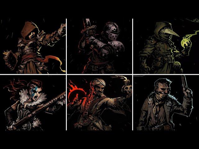 The Stories of the Heroes of Darkest Dungeon (as of November 2023)