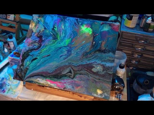 Part 2 Acrylic dp Universe by the Hungrysponge