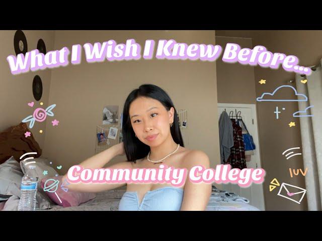 10 Things I Wish I Knew Before Community College *Community College Advice*