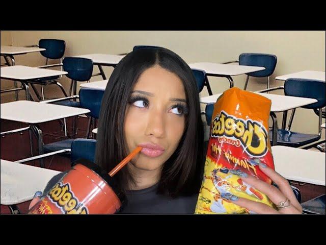 ASMR| POV: You’re sitting next to the Hot Cheeto girl PT. 2 ‍️ (Agressive asmr roleplay)