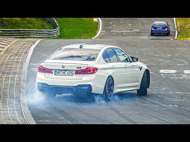 NÜRBURGRING MEGA Drift  BAD Driving, Highlights & Crazy Bikers! Touristenfahrten Nordschleife