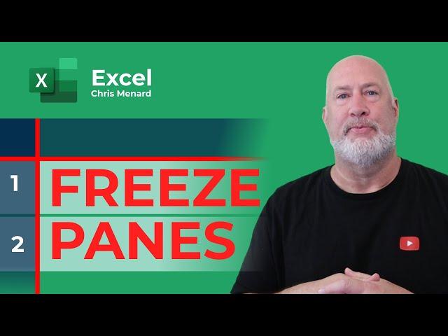 Excel Freeze Panes - Freeze panes to lock rows and columns