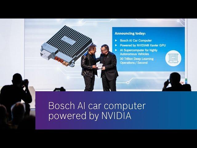 Bosch AI car computer powered by NVIDIA