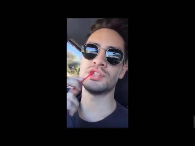 Brendon Urie being hilarious on Periscope