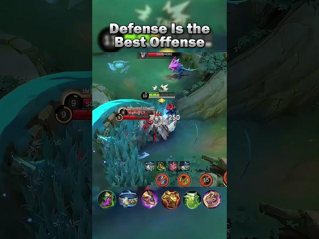 Edith: Defense IS the Best Offense ️