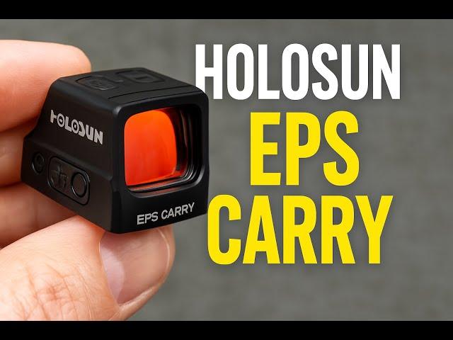 The BEST CONCEALED CARRY, CLOSED EMITTER Pistol Optic