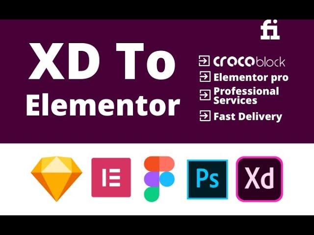 Adobe Xd to Wordpress Elementor Wordpress Website Design