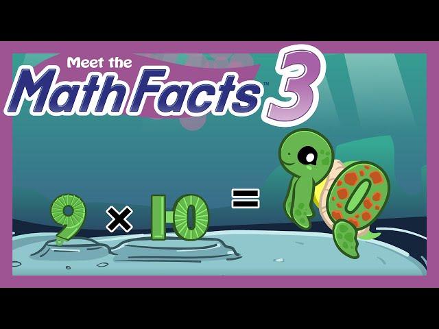 Meet the Math Facts Multiplication & Division - 9 x 10 = 90 | Preschool Prep Company