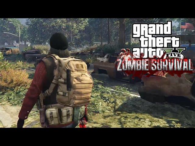 GTA 5 Zombie Apocalypse Survival Mod (Part 1)