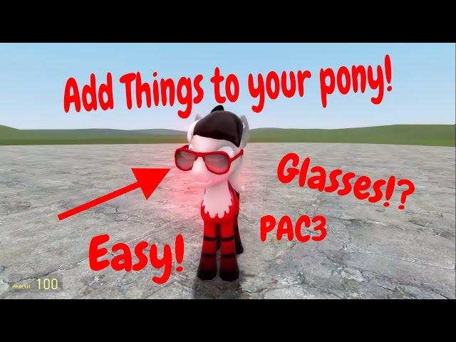 [Pony] Pac3 Tutorial #1 - Models [HD]