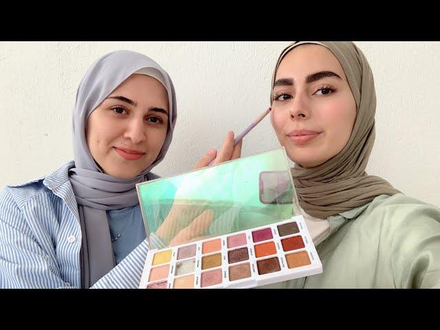 ASMR | doing my friend’s makeup (with Eclayasmr 🫧)