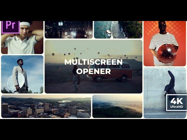 Joyful Memorial Slideshow | Travel Creative Multiscreen Intro | Premiere Pro template - Envato ele