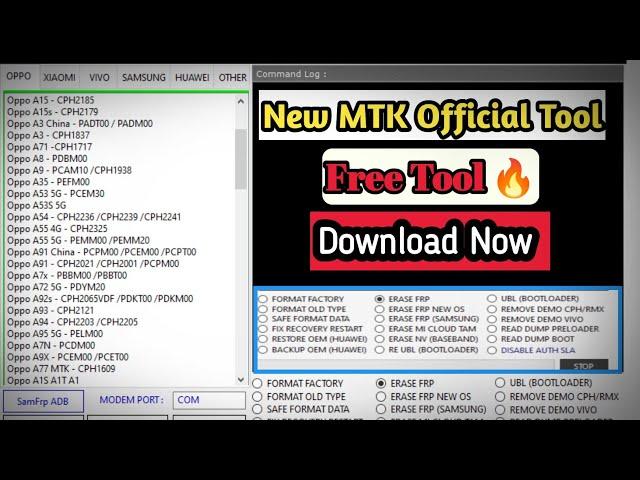 MTK GSM Sulteng V1.3.8 ||  Official Free Tool || Frp Samsung 2023 Added Free Download