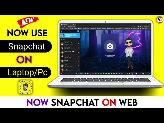 How to use Snapchat on Laptop/Pc ! Laptop me Snapchat login kaise kare ! Snapchat Web