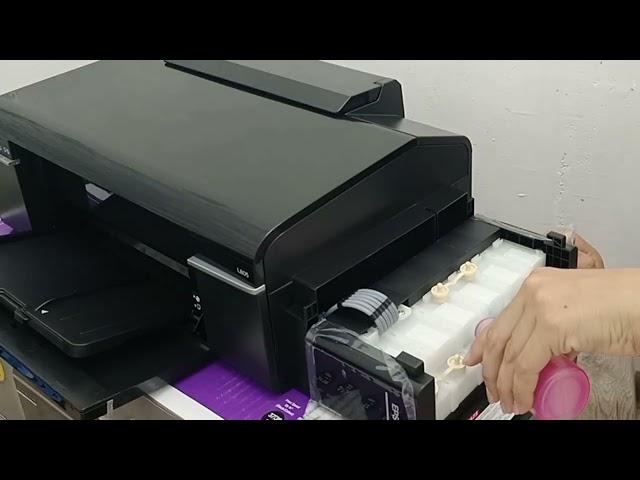 Распаковка струйный принтер Epson L805